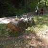 Stretli sme aj retro bicykel p. dekana